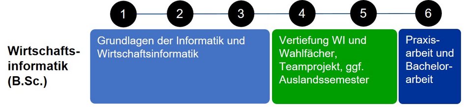 Studienübersicht Wirtschaftsinformatik