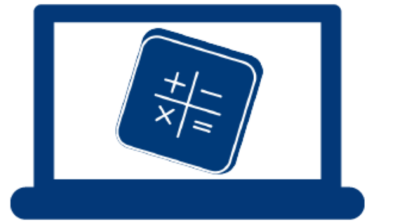 Icon, mit Mathematik-Zeichen