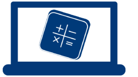 Icon, mit Mathematik-Zeichen